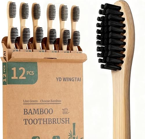 Zero Waste Bathroom Swaps for Beginners: The 3 That Actually Work Bamboo Toothbrush 4 Pack eco friendly zero waste bathroom swap biodegradable 2026