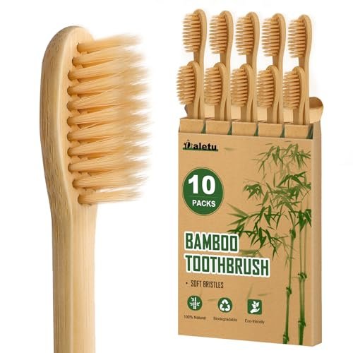 Best Bamboo Toothbrush Set Europe 2026: 5 Top Picks Reviewed Daletu Bamboo Toothbrushes Soft Bristles 10 Pack, Biodegr... 🌍 Embrace a Sustainable Lifestyle: Enhance your da