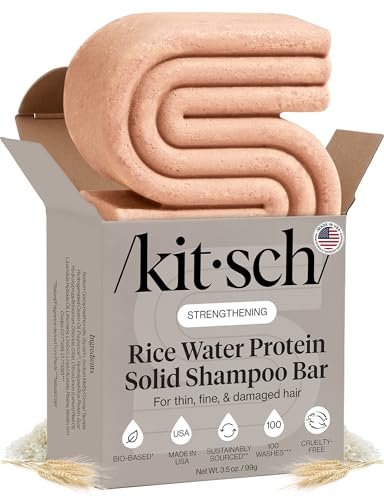Best Natural Shampoo Bar Europe 2026: 5 Top Picks Reviewed Kitsch Rice Water Shampoo Bar for Hair Growth – Strengthe... STRENGTHEN & REPAIR DAMAGED STRANDS – Powered by n