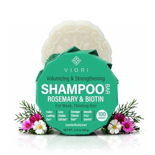 Best Natural Shampoo Bar Europe 2026: 5 Top Picks Reviewed Viori Rosemary Shampoo Bar with Biotin - Rice Water Shamp... ROSEMARY BIOTIN SHAMPOO BAR FOR THINNING HAIR: Thi