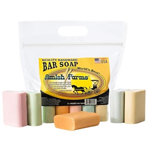 Best Natural Hand Soap Bar Europe 2026: 5 Top Picks Reviewed Amish Farms Natural Bar Soap Variety Pack, Moisturizing S... HANDCRAFTED COLD-PROCESSED QUALITY Made the old-fa