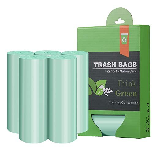 Best Compostable Trash Bags Europe 2026: 5 Top Picks Reviewed Compostable Trash Garbage bags,AYOTEE 13-15 Gallon Tall K... 【Plant-based Trash Bags】Our trash bags are mainly