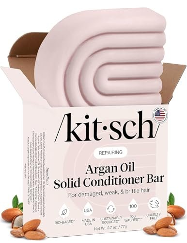 Best Solid Conditioner Bar Europe 2026: 5 Top Picks Reviewed Kitsch Argan Oil Conditioner Bar – Repairing Hair Conditi... REPAIRING ARGAN OIL CONDITIONER BAR – This solid c