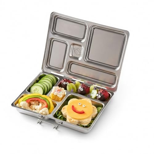 PlanetBox Rover Lunchbox Replacement - Brushed Stainless ... SUSTAINABLE REPLACEMENT SOLUTION: This recycled br