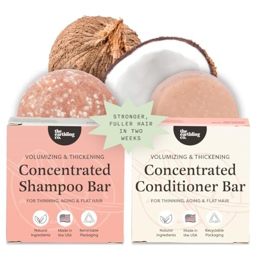 Best Solid Conditioner Bar Europe 2026: 5 Top Picks Reviewed The Earthling Co. Volumizing Shampoo & Conditioner Bar Se... 💁♀️ BANISH TANGLES: A quick-building slip detangl