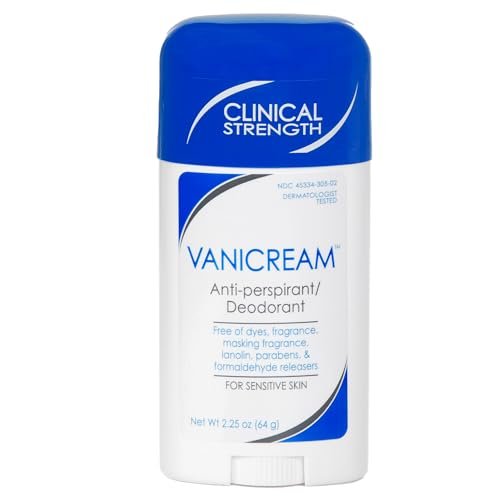 Vanicream Antiperspirant Deodorant Stick, 2.25 Oz, Formul... Designed for Sensitive Skin: Vanicream is the #1 D