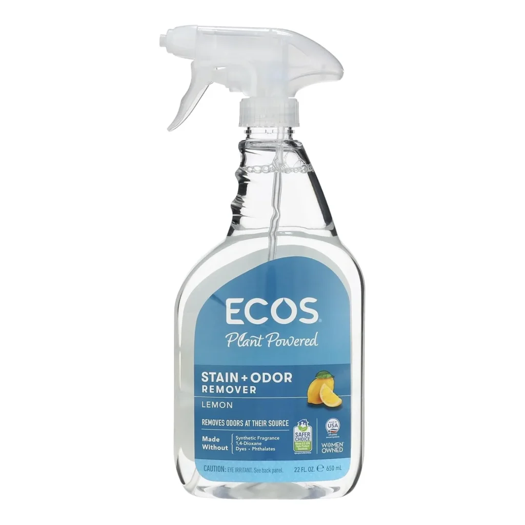 Earth Friendly Pet Stain and Odor Remover Spray, 22 Ounce...