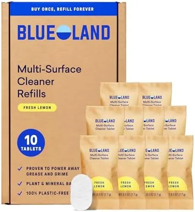 Blueland Multi-Surface Cleaner refill tablets, 10 pack box